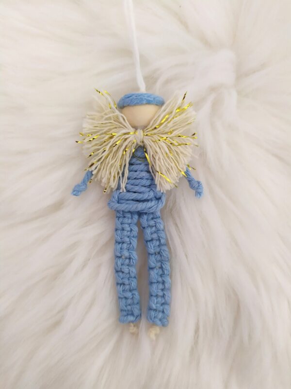 Ange bleu fumée – Image 2