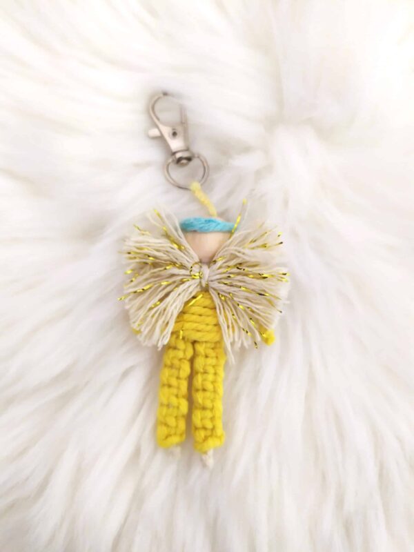 Porte clés Jaune – Image 2