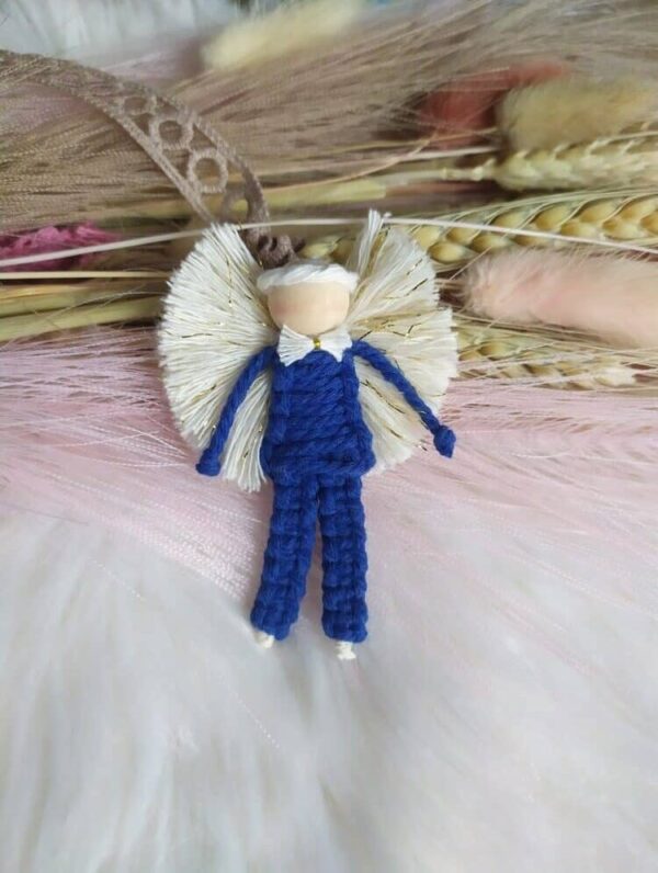 Magnet Ange Bleu foncé